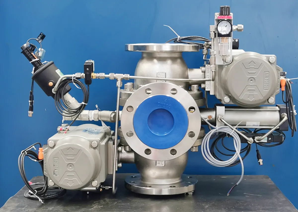 清管系统双流阀中间站 清管系统双流阀中间站