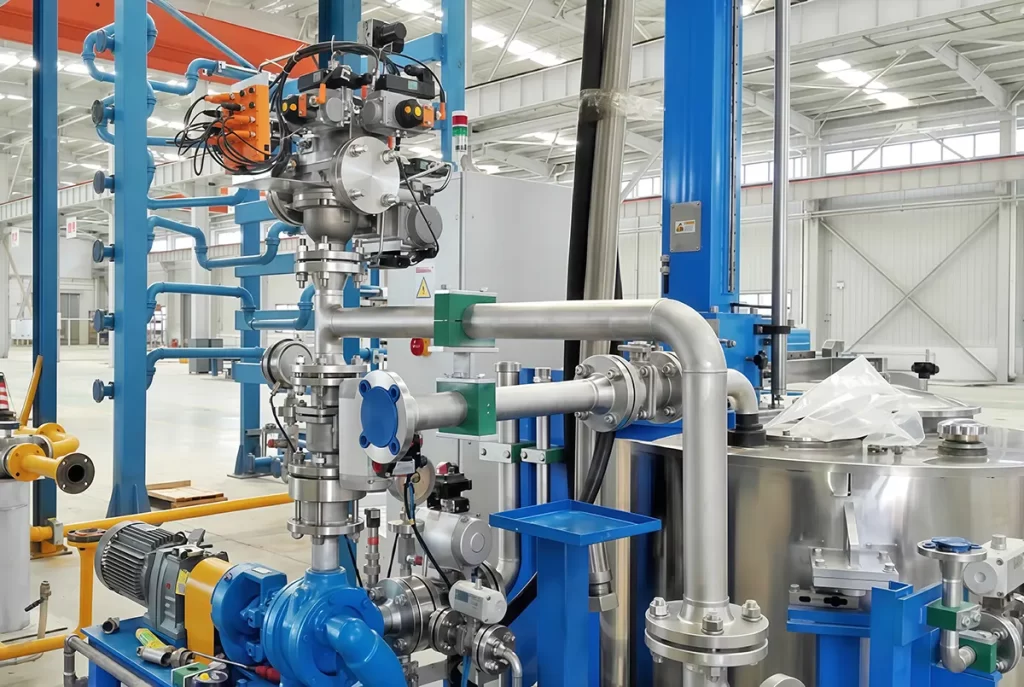 威浦工厂清管系统