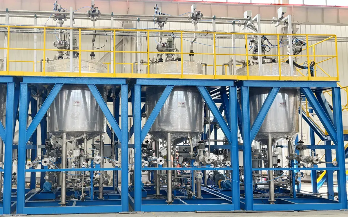 威浦全自动批量调和系统