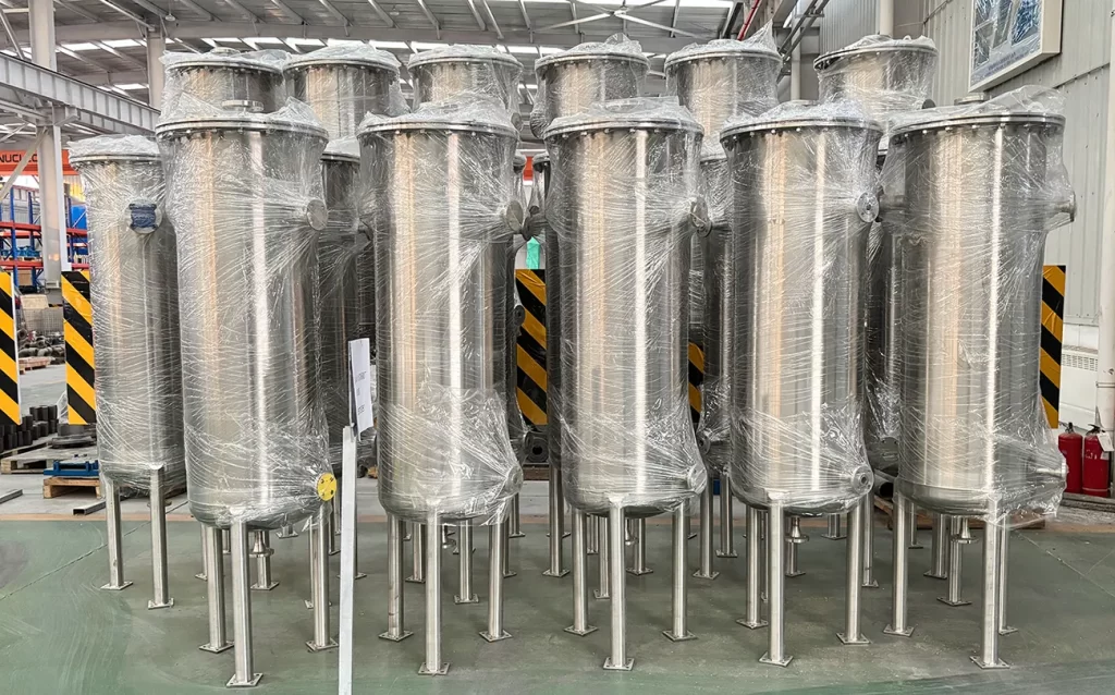 Air Receiver Tank for Pigging System