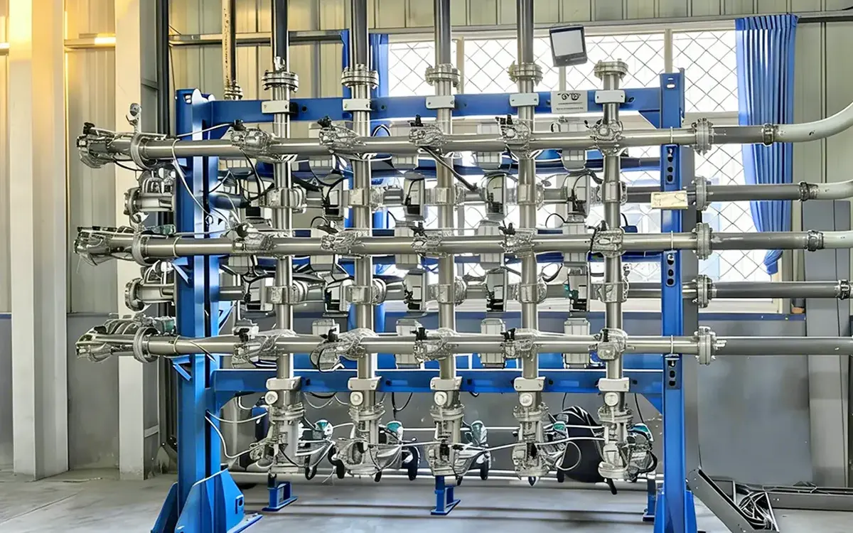 润滑油清管管汇系统